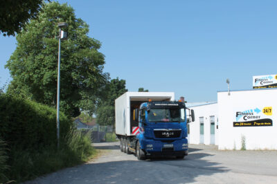 Garagentransport LKW