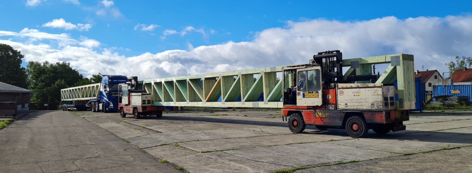 Verladen Nagelplattenbinder Verladen Nagelplattenbinder