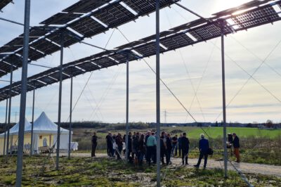 Forst-Photovoltaik Einweihung