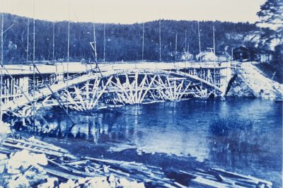 Hist. Donaubrücke Inzigkofen 1950