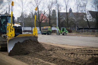 Neubau Sportplatz Schlossseeallee Salem