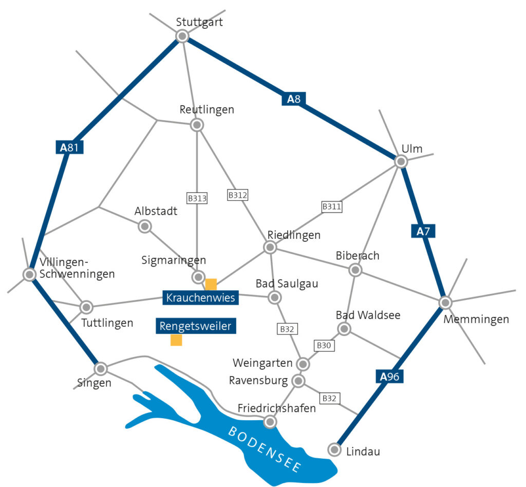 Quarzsandwerke Lage
